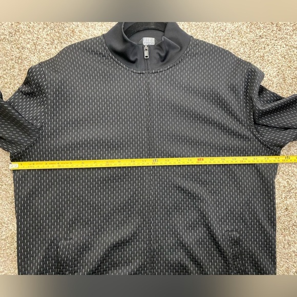 Alfani Regular Fit Full Zip Black White Basic Jacket W/ Pockets Women’s Large - Picture 5 of 14